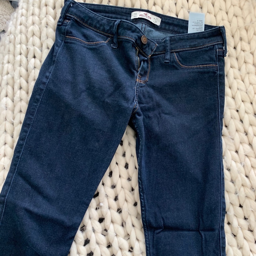 Dark wash jeggings